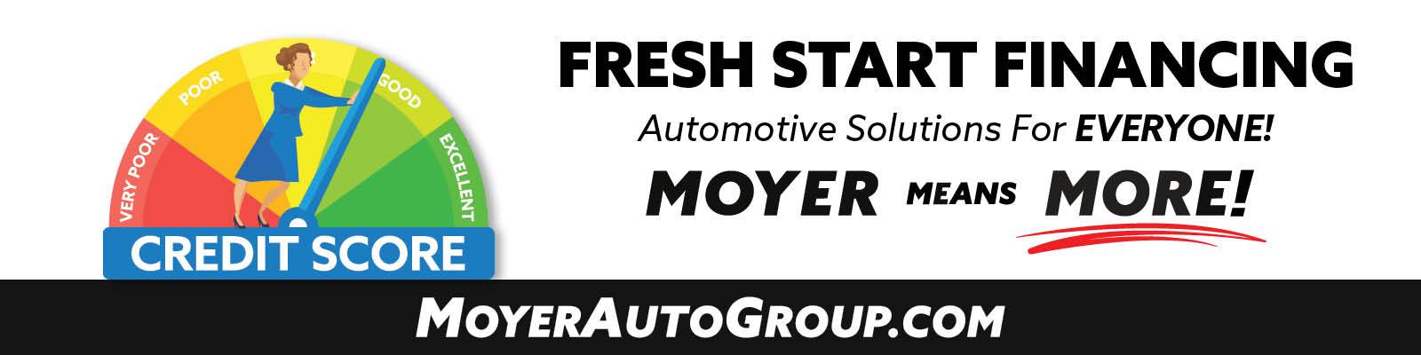 Fresh Start Financing banner