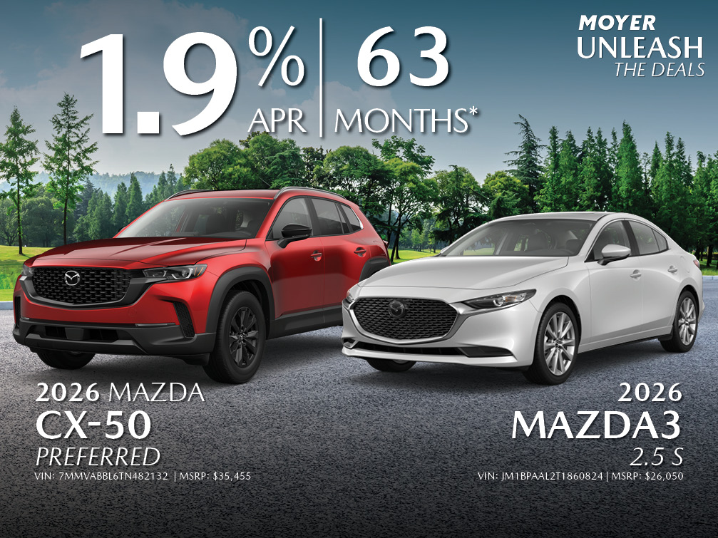 cx-50 & mazda 3 banner