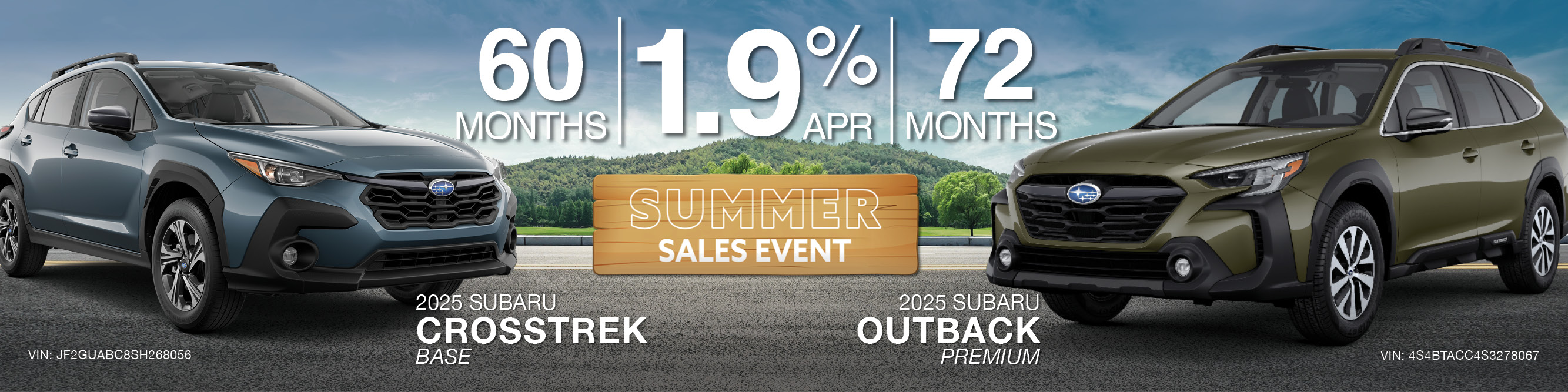 Subaru banner