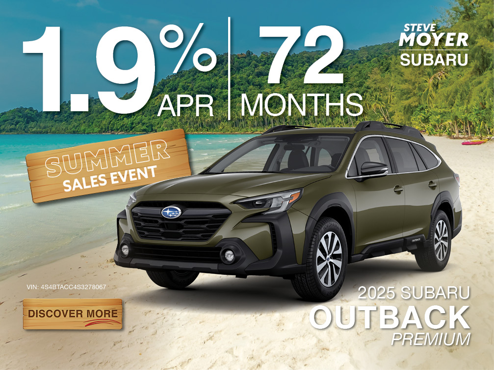 Subaru outback banner