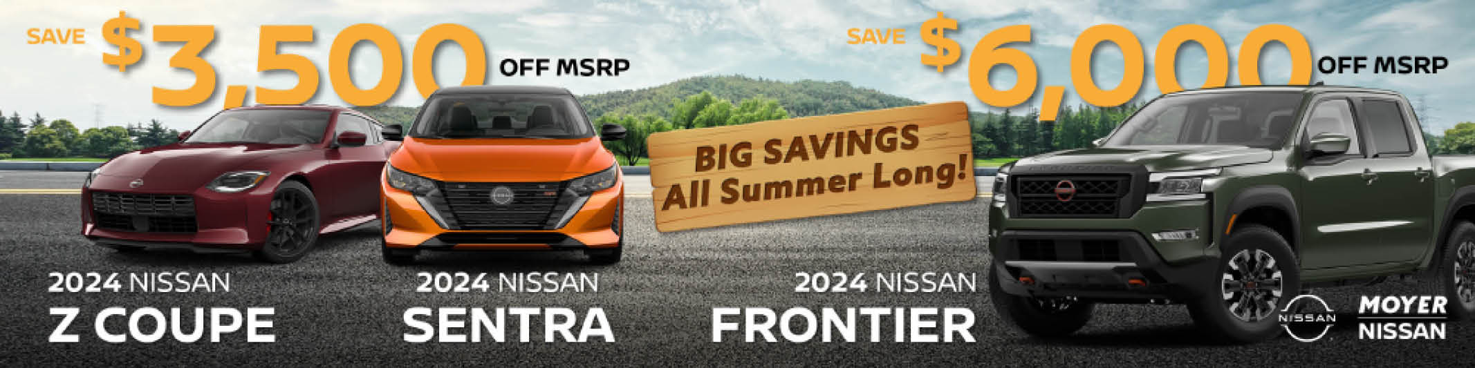 Nissan Deals banner
