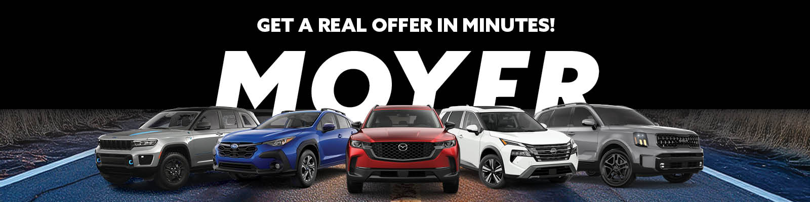 Sell us your car! banner