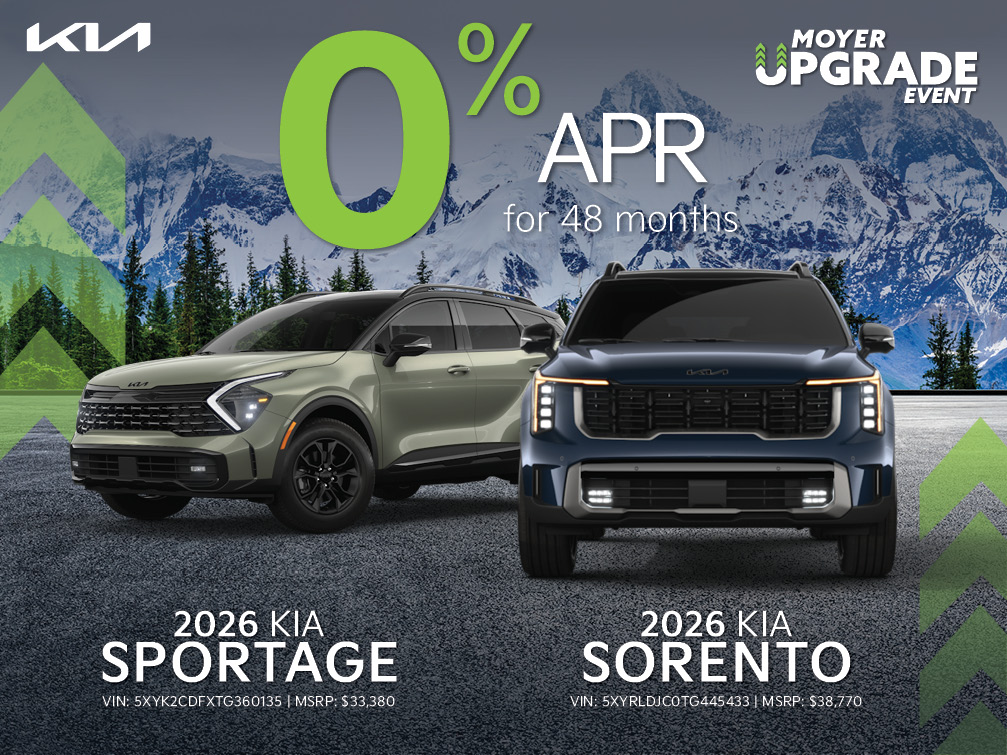 sportage & Sorento banner