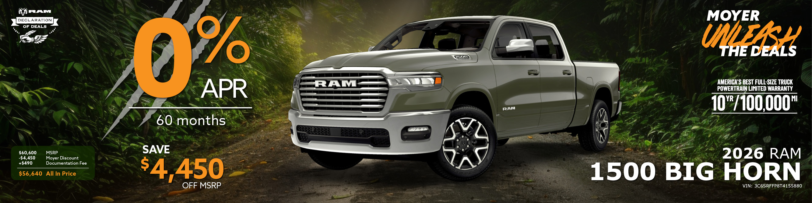 RAM banner