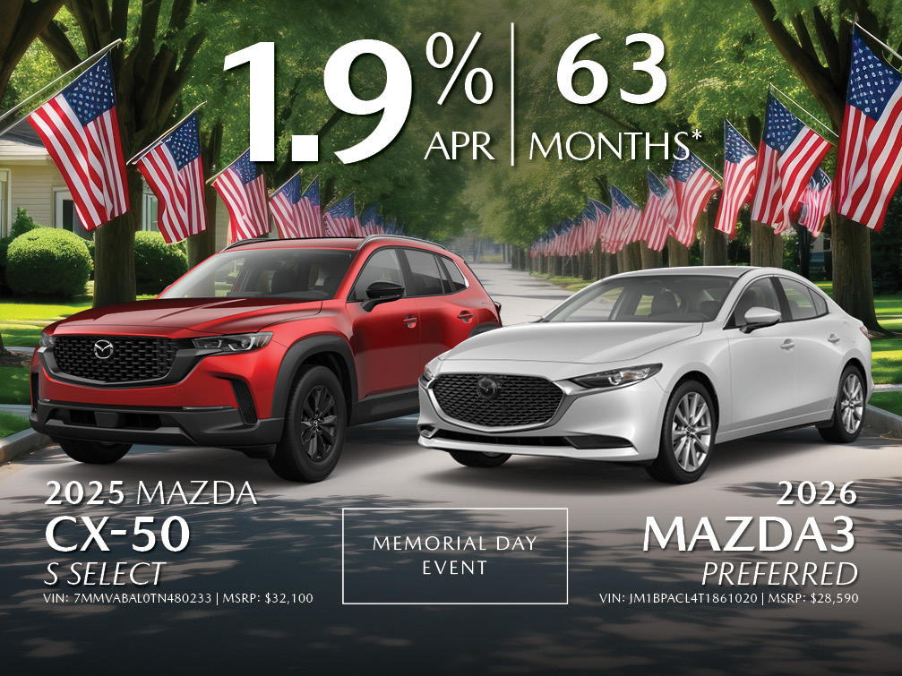 cx-50 &mazda3 banner