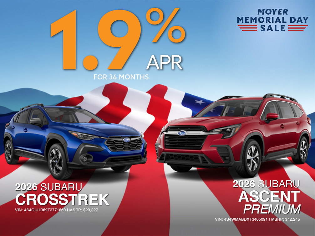 crosstrek & ascent banner