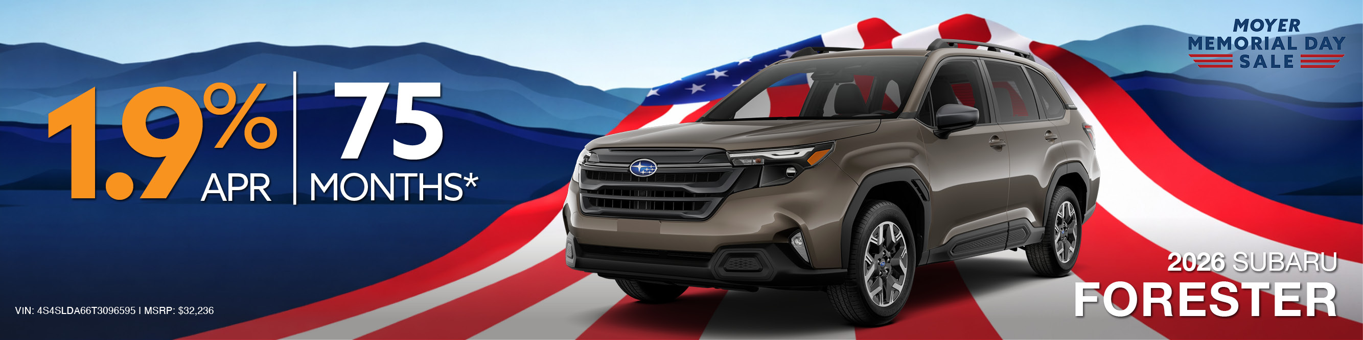 forester banner