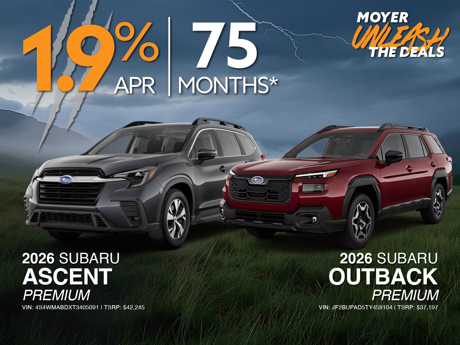 ascent & outback banner