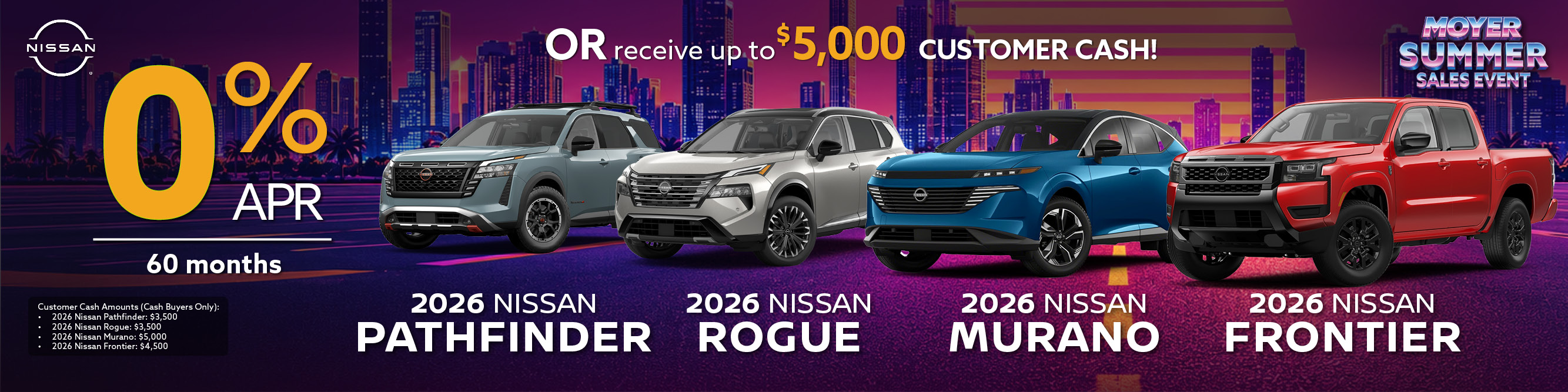 nissan 0% banner