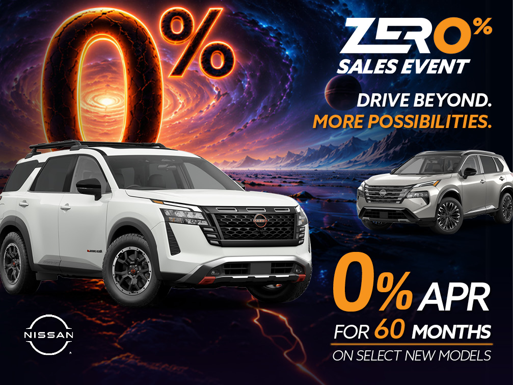 nissan 0%/60 banner