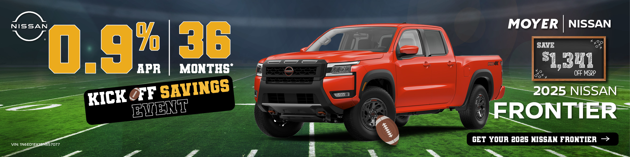 Nissan Frontier banner