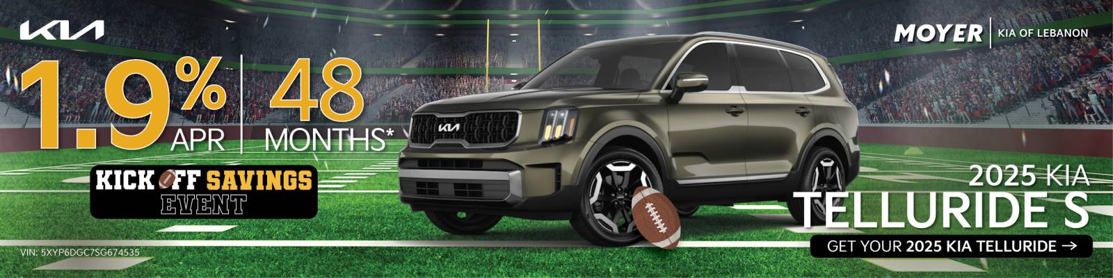 Kia Telluride banner