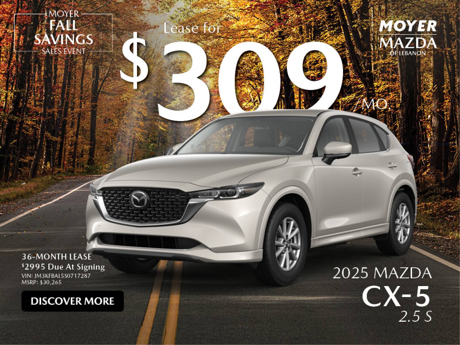 Cx5 banner
