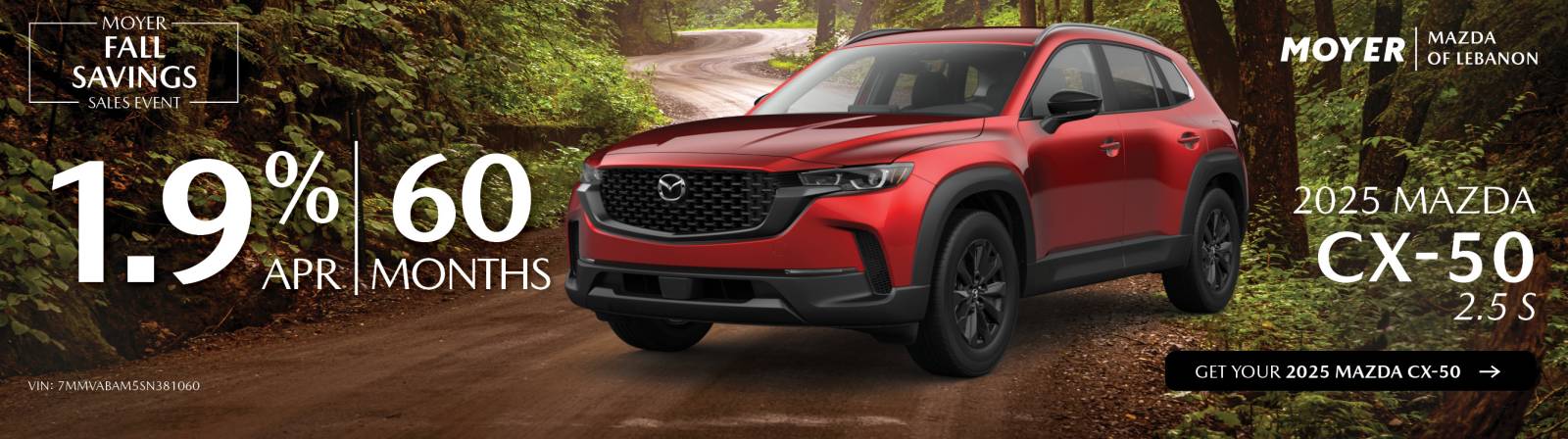 Cx50 banner
