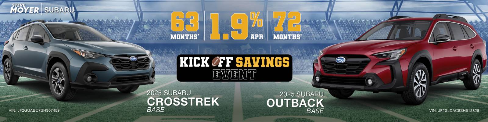 Outback Crosstrek banner