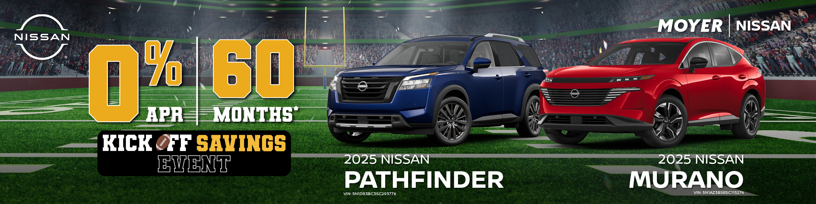 Murano and Pathfinder banner